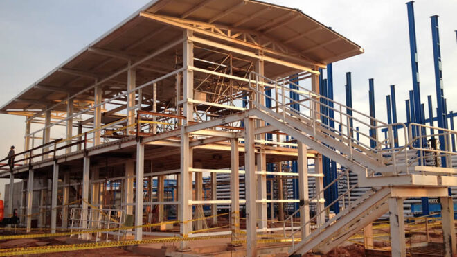 Los 4 tipos de estructuras de construcción en acero